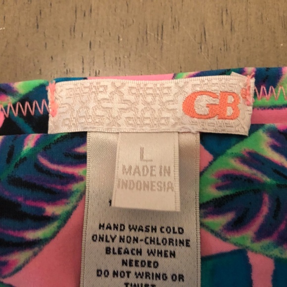 GB Pink Foral Bikini Size L - Picture 5 of 7